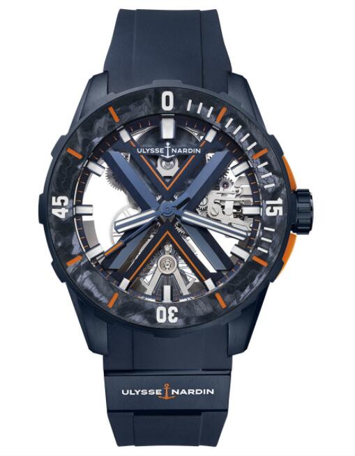 Ulysse Nardin Diver X Skeleton 3723-170LE-3A-BLUE/3A Replica Watch